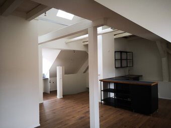 Pronájem 3+kk atypický, podkrovní byt, Česká Lípa, centrum, - 5