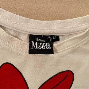 Dívčí vánoční sourozenecký set Minnie vel. 92 a 122 - 5
