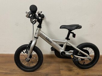 Dětské kolo Growbikes 12” stříbrné NOVÉ - 5