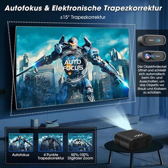 Nigecue Projektor C16 / 4K / WIFI - 5