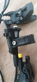 Hydraulické brzdy Shimano Deore BR-M6100 sada přední zadní - 5
