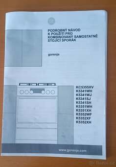 Kombinovaný sporák Gorenje - 5