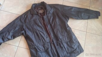 Kožený kabát zn. Bulur, vel. XXL - 5