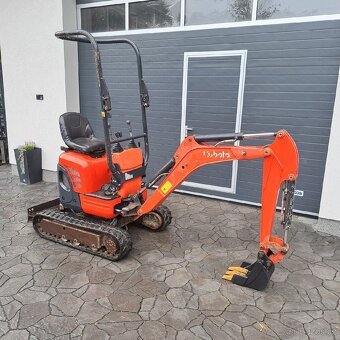 Minibagr Kubota U10-3 - 5
