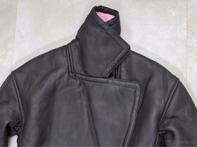 Kenzo X H\U0026M Pink Black Leather Jacket - 5