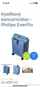 Kyslíkový koncentrátor Philips EverFlo opi - 5
