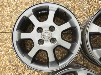 sada alu disků Opel 4x100 6x15 Et49 - 5