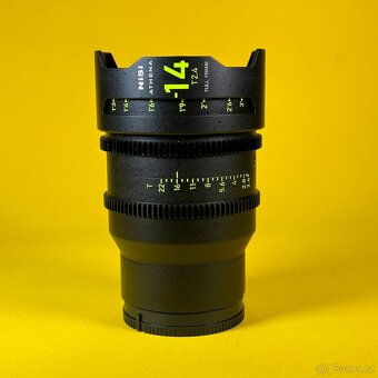 Cine Lens Set 5x Nisi Athena Prime E-Mount + 3x drop in filt - 5