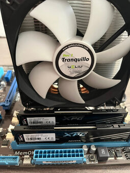 Zákl. deska, CPU, RAM, chladič - funkční komponenty - 5