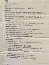 Baby Dan Premier zábrana stříbrná + 1 prodloužení - 5