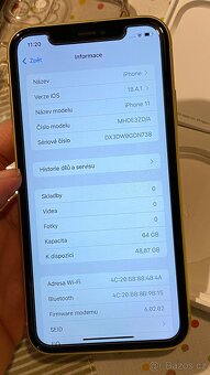 Prodám žlutý iPhone 11 65GB - top stav - 5