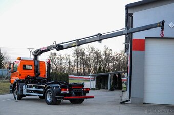 MERCEDES AXOR 19T HÁKOVÝ NOSIČ KONTEJNERŮ HYDRAULICKÁ RUKA - 5