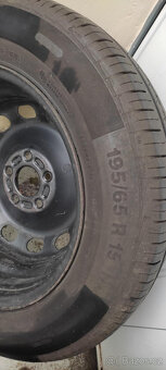 4 ks letní pneu continental 195/65 R15 - 5
