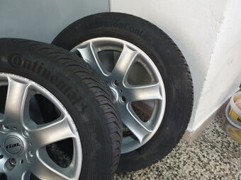 R16 komplet alu RIAL Germany pro BMW + celoroční pneu Conti - 5