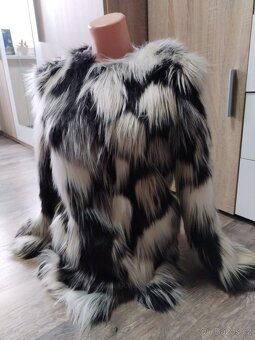 Kožíšková bunda kabátek S 36 značka F&F - 5