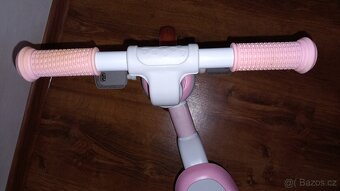 Dětské odrážedlo s pedály 4v1 růžové - 5