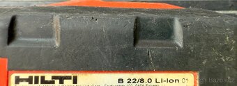 Hilti baterie b22 8.0 - 5
