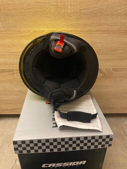 Helma na motorku Cassida Handy Plus Linear, vel. L - 5