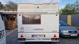 Karavan Compass Calibra 400/2, STK nová na 2 roky, váha 800k - 5