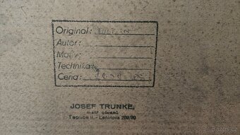 Prodám obraz Josef Trunke - 5