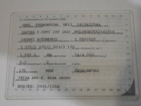 EGR ventil Opel Zafira A - 5