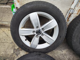 16"zimní alu sada Corvara 5x112 origo VW T-Roc Touran Karoq - 5