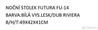 Noční stolky Futura - 5
