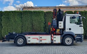 MAN TGM 15.290 4x2 - nosič kontejnerů s hydraulickou rukou - 5