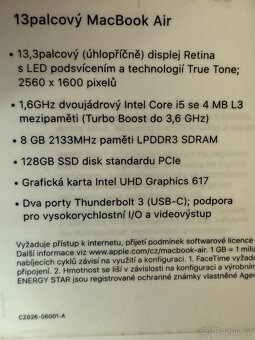 MacBook Air 13” 2019 128GB - 5