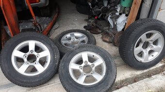 Suzuki Jimny rámy, nášľapy, kolesá - 5