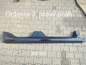 Náhradní díly Octavia 2, 3 - blatník, prah - 5