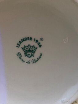 Porcelánový korbel Leander 1946 RGK - 5