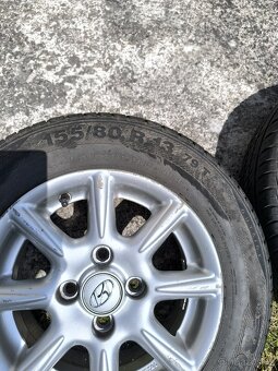 ALU kola s pneu 155/80 R13 - 5