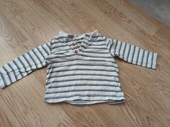 Set-Trička s dlouhým rukávem 3-6m - 5