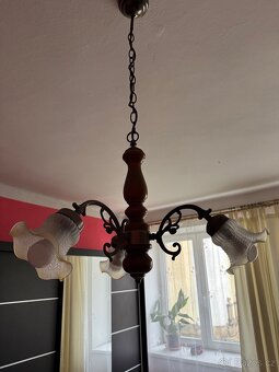 Zdravím všechny prodám retro lustr - 5