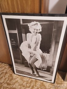 Hliníkový rám na obraz + plakát Marilyn Monroe - 5