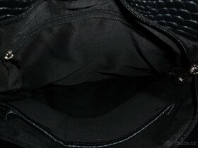 Černá kabelka / crossbody s krystalky Swarovski - 5