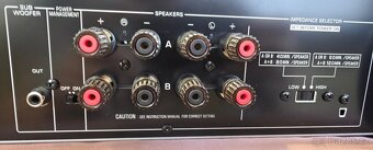 Yamaha A-S500 čierny STEREO zesilňovač / zesilovač - 5