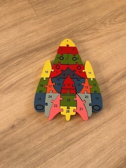 Dřevené puzzle - 5