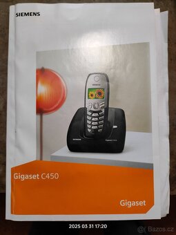 Bezdrátový telefon Siemens - 5