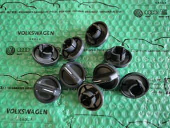 knoflík ovládání naklápění světel Škoda Favorit černý od 019 - 5