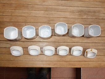 Porcelánové kořenky malé, 6ks, ROKOKO - 5