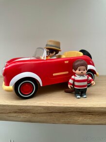 Autíčko kabriolet s 2 ks figurek Monchhichi Willow a Kauri - 5