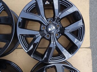 Alu disky černé origo Kia 17", 5x114.3 , ET 40, šířka 6,5J - 5