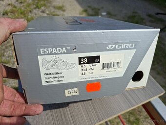 Dámské silniční Boty GIRO Espada velikost 38 - 5