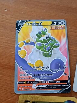 Pikachu - Shadow Lugia - Drampa - Tormadus /Pokemon kartičky - 5