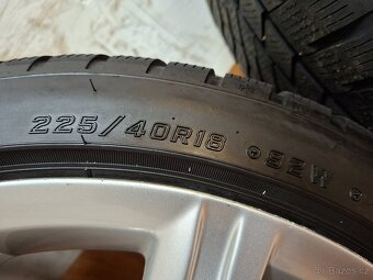 Alu kola R18 5x112 AUDI + zimní pneu 225/40/18 - 5