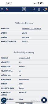 Dětské kolo Early Rider Better 14 - 5