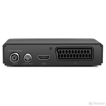 Set Top Box Sencor SDB 520T SE s příslušenstvím - 5