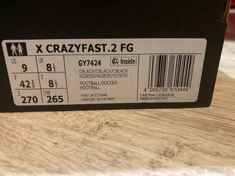 Kopačky Adidas Crazyfast 2 FG - 5